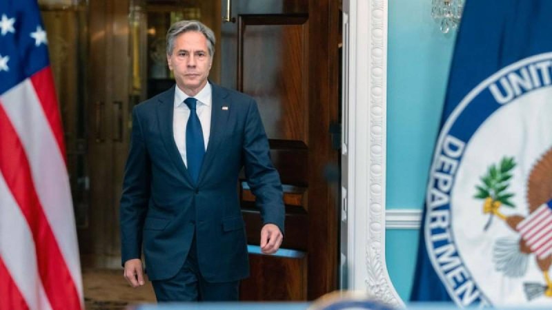 Блинкен опубликовал фото перед визитом в Казахстан