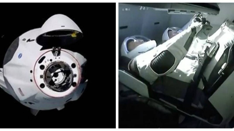 SpaceX компаниясының Dragon кемесі ХҒС-на сәтті қонды, ғарышкерлер станцияға өтті - Қазақстан жаңалықтары