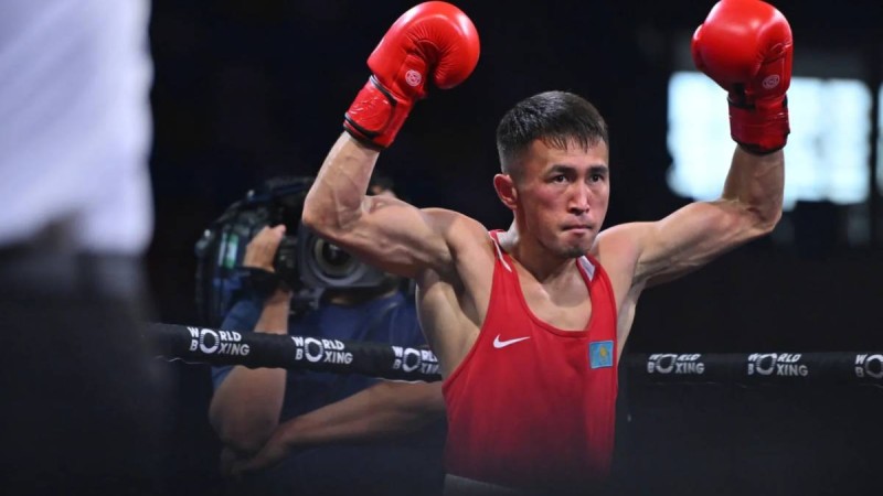 Махмуд Сабырхан әлем чемпионатында қарсыласын жер жастандырып, ойсырата жеңді