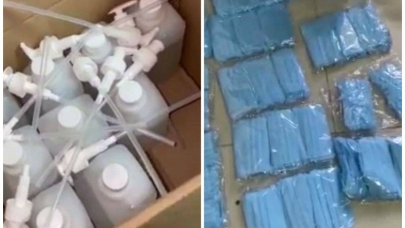 Шымкентте антисептиктерді 7500 теңгеге заңсыз сатпақ болған - Қазақстан жаңалықтары