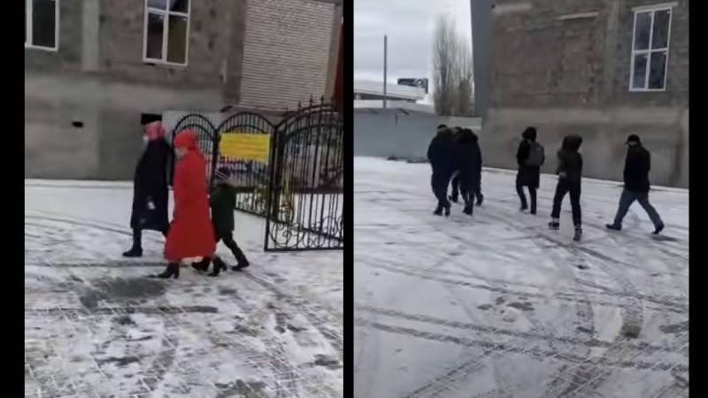 Оралда тойдан қашқан қонақтардың видеосы тарады