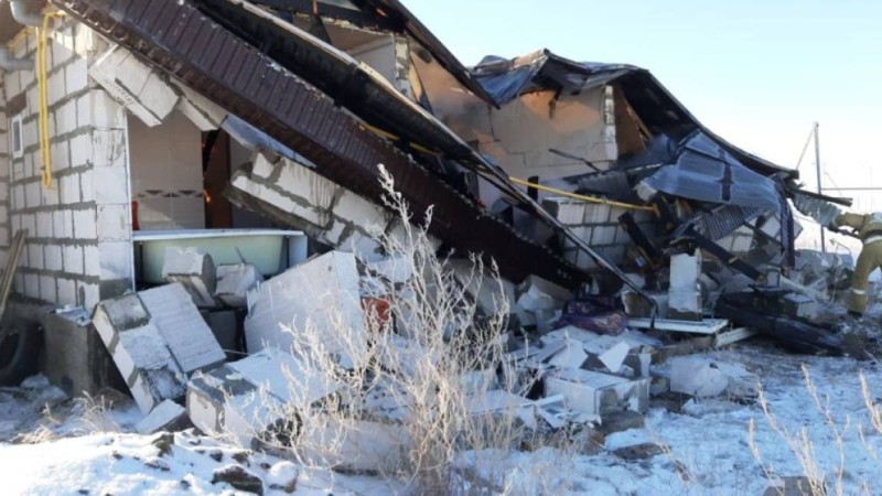 Ақтөбеде тұрғын үйде жойқын жарылыс болды