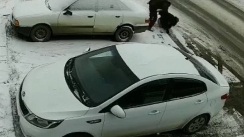Қостанайлық еркек әйелді адамдардың көзінше пышақтап тастады (ВИДЕО)