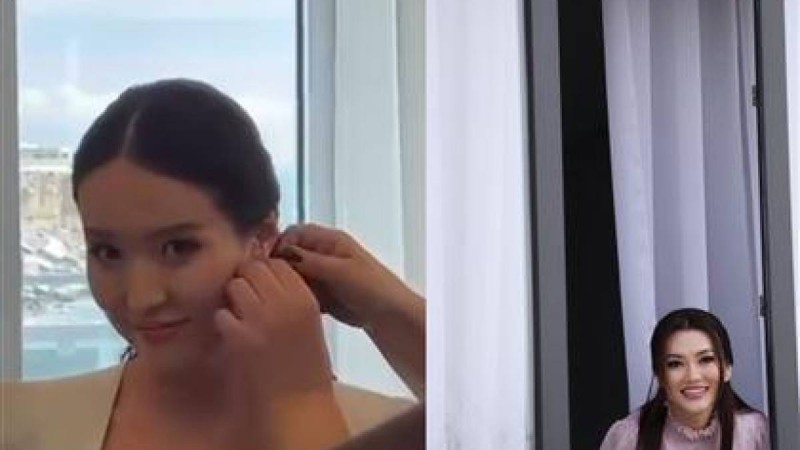 "Қабаттасып күйеуге шығып жатырмыз": Еркемен қатар құрбысы Гүлназ Жолановаға да сырға салынды