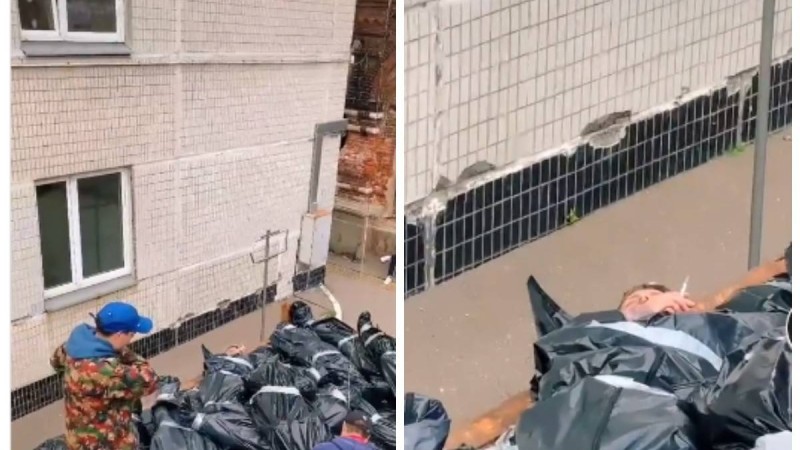 "Коронавирустан көз жұмғандардың" денесі тиелген жүк көлігі қазақстандықтарды шошытты