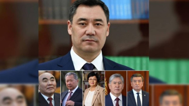 Садыр Жапаров Қырғызстанның бұрынғы президенттерін бір үстел басына жинады
