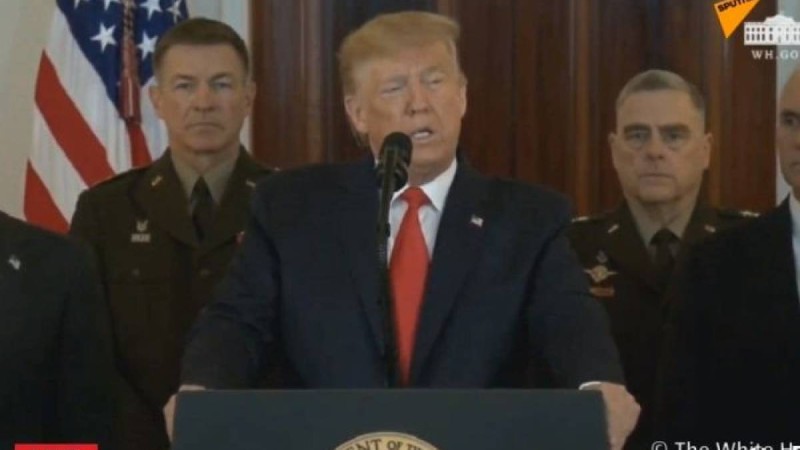 Трамп Иранның әрекетіне қатысты мәлімдеме жасады