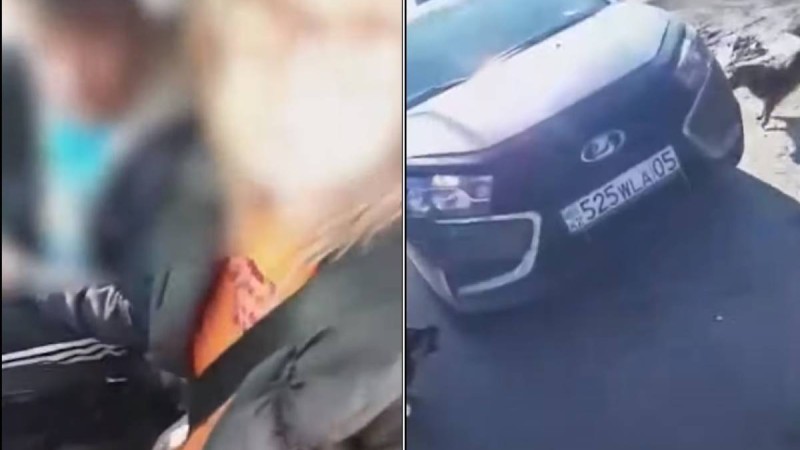 "Жанында жас бала бар": Желіде көлікті мас күйде жүргізген әйелдің ВИДЕОсы тарап кетті