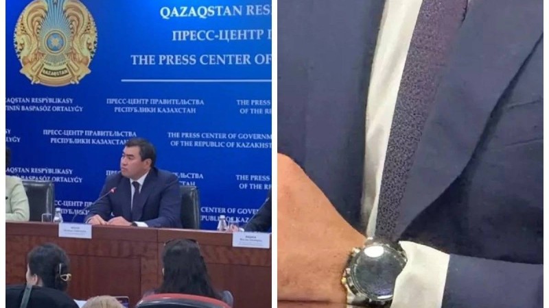 "Сыйлыққа берілген": Төтенше жағдайлар министрі 2 миллион теңге тұратын сағаты туралы сұраққа жауап берді