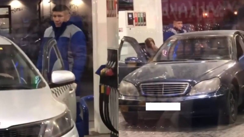 Қуат Хамитов Алматыда жанармай құюшы болып жұмыс істеді