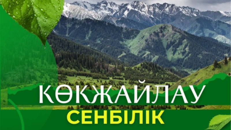 Көкжайлауда кезекті экологиялық сенбілік өтті