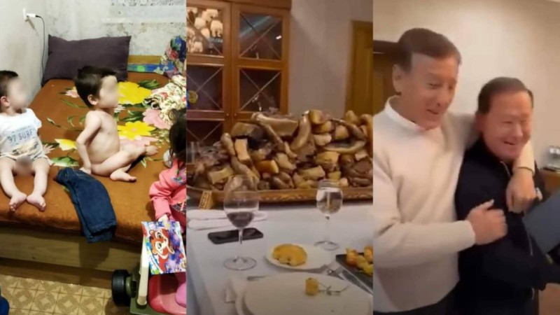 «Біреу тойып, біреу тонып секіреді»: Бірнеше күн тамақ ішпеген бүлдіршіндер мен «именной вино» сыйға тартқан қоғам белсенділері