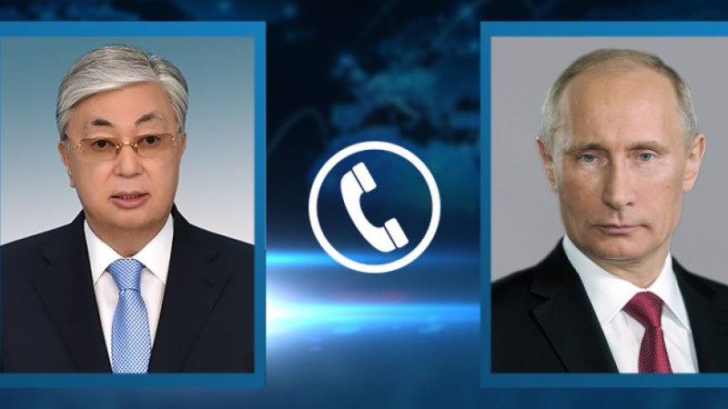 Тоқаев пен Путин Қарабахтағы жағдайды талқылады