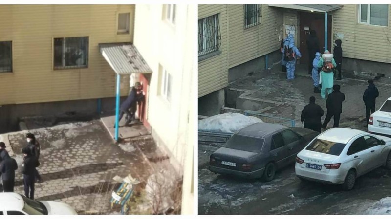 Сыртынан жауып тастады: Қарағандыда коронавирус ошағы болған тұрғын үй оқшауланды - Қазақстан жаңалықтары