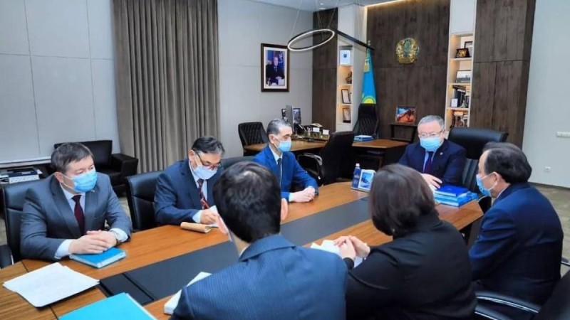 Ақтөбе облысының әкімі «Халықаралық Қазақ тілі» қоғамы» қоғамдық бірлестігі облыстық және қалалық филиалдарының төрағаларын қабылдады