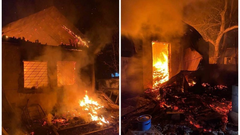 Талғар қаласындағы өрттен үш адам қаза тапты