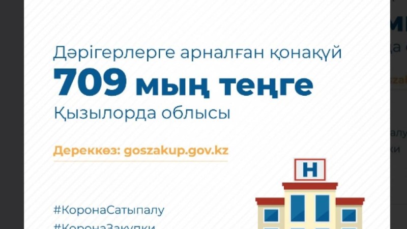 Қызылордада дәрігерлерге 709 мың теңгеге қонақүй жалдаған