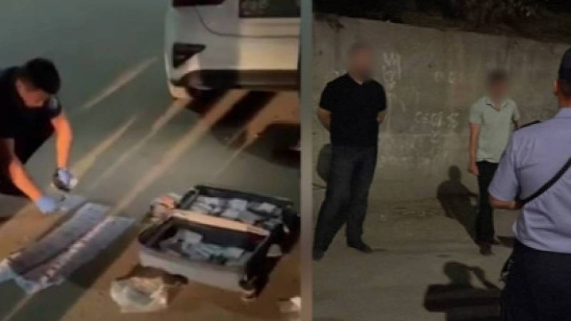Алматыда полицейлер 27 млн теңгеден астам қаржысы бар дропперді ұстады