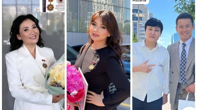 "Қай еңбегі үшін берілді": Бір топ шоу-бизнес өкілдері "Қазақстанның құрметті азаматы" атағын иеленді