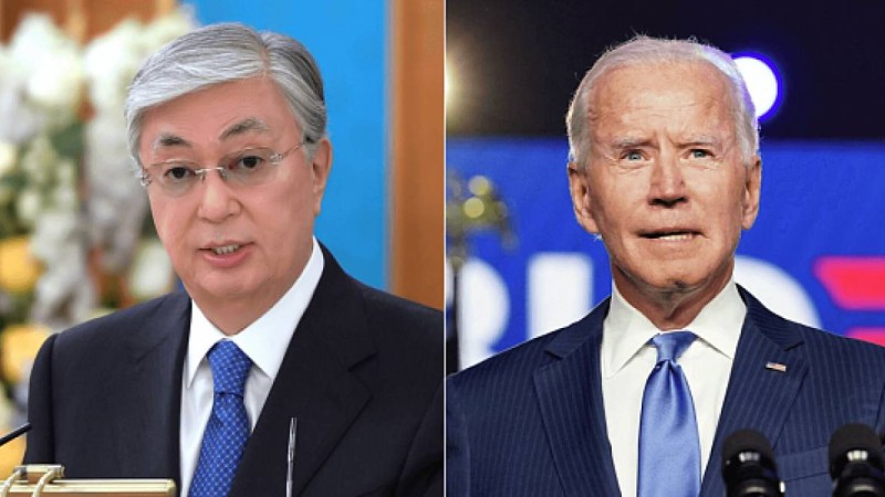 Тоқаев Джо Байденді құттықтады