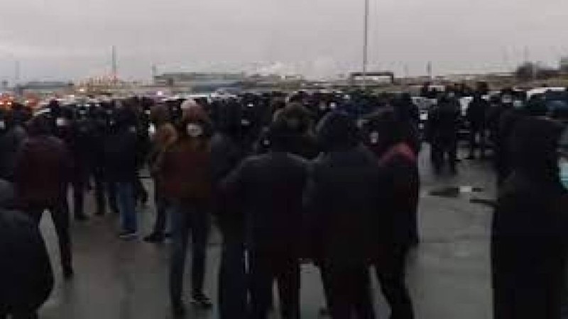 «МАЭК-Қазатомөнеркәсіп» кәсіпорнының жұмысшылары тағы да ереуілге шықты