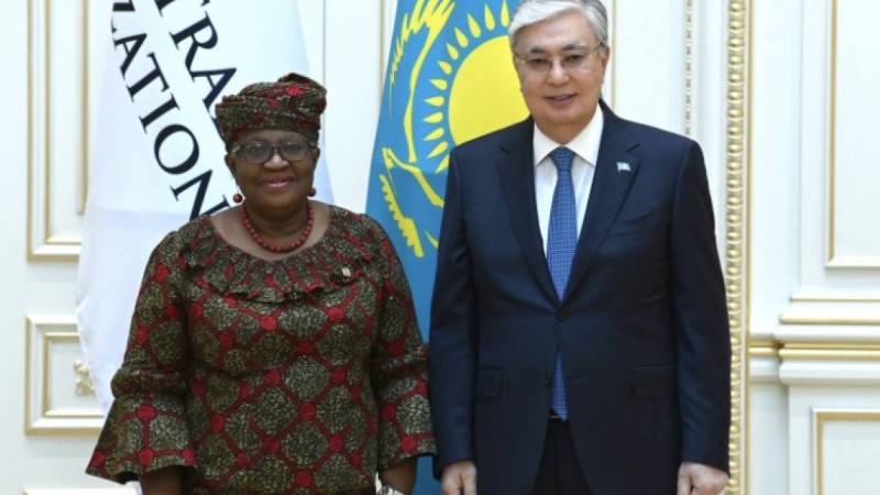 Мемлекет басшысы ДСҰ Бас директоры Нгози Оконджо-Ивеаламен кездесті