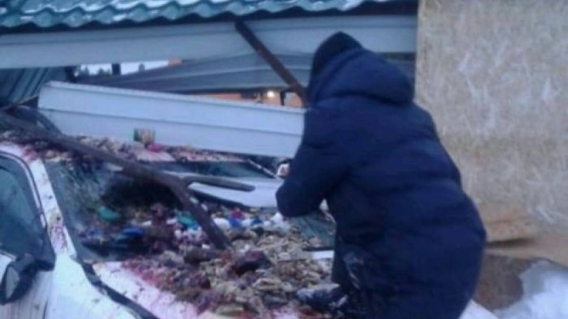 Toyota жүргізушісі жол бойында отырған сатушы әйелдерді қағып кетті