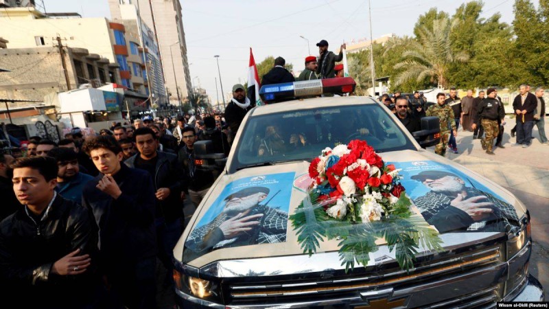 Иракта шабуылда қаза тапқандарды аза тұтып, марш ұйымдастырды