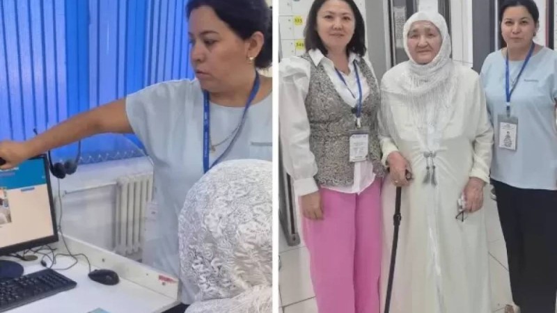 Алматыда 85 жастағы талапкер ҰБТ тапсыруға келді (видео)