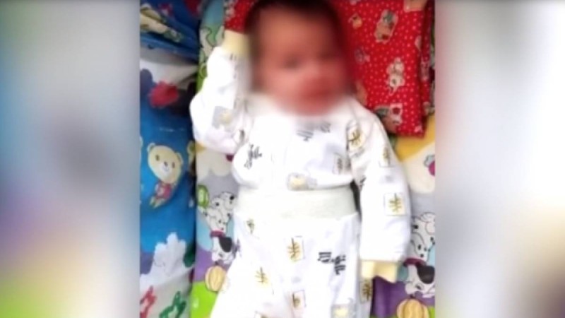 Майқұдықта әйел 2 айлық сәбиін далаға тастап кеткен