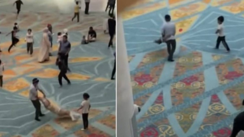 "Мәдениет қайда?": Кәмелеттік жасқа толмағандарға мешітке кіруге тыйым салу керек