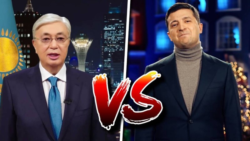 Тоқаев VS Зеленский: Блогер екі президентті салыстырып, айырмашылықты іздеді (ВИДЕО)