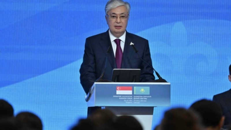 Мемлекет басшысы Қазақстан-Сингапур бизнес форумында сөз сөйледі