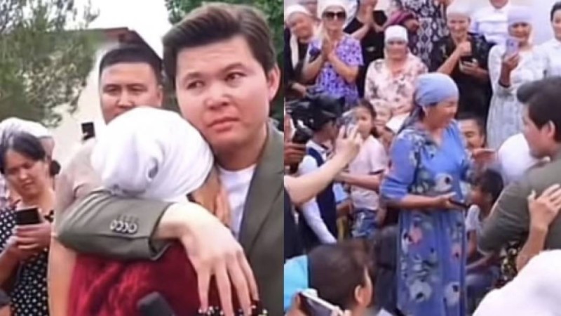 Өзбекстанда концерт берген Ернар Айдар жылап қалды