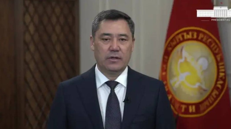 Қырғызстан президенті Бішкектегі оқиға жөнінде үндеу жасады