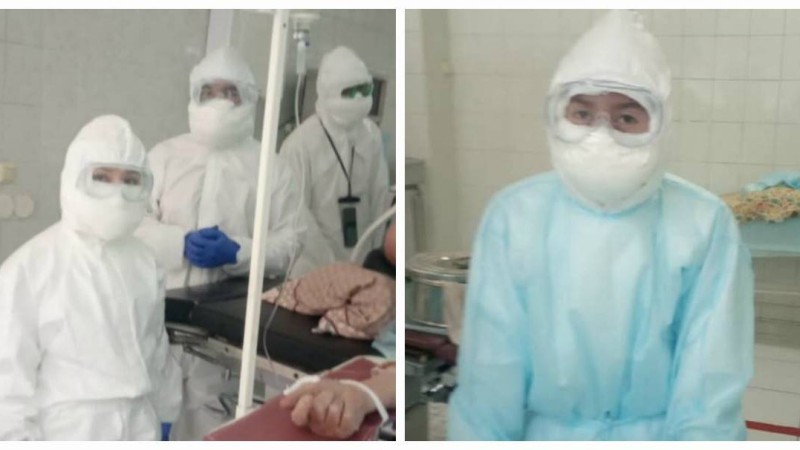 Алматыда алғаш рет COVID-19 жұқтырған науқасқа күрделі ота жасады - Қазақстан жаңалықтары
