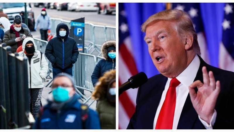АҚШ коронавирус жұқтырғандар саны бойынша әлемде көш бастады: Трамп себебін түсіндірді - Қазақстан жаңалықтары