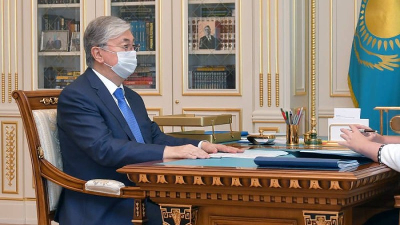 Тоқаев есеп комитетінің басшысын қабылдады