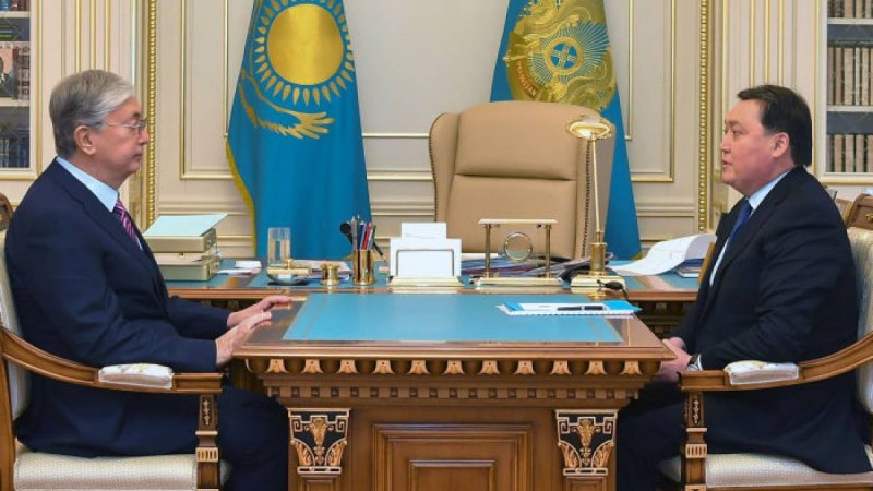 Тоқаев пен Мамин үкіметтің кеңейтілген отырысына дайындық барысын талқылады