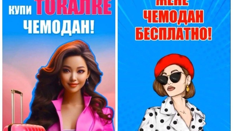 "Тоқалыңа чемодан сатып ал": Алматыда белгілі сауда үйінің жарнамасы тұрғындардың ашуына тиді (видео)