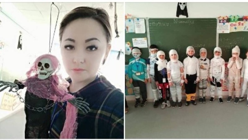 Нұр-Сұлтандағы хэллоуин тойлап жатқан мектеп қазақстандықтарды шошытты
