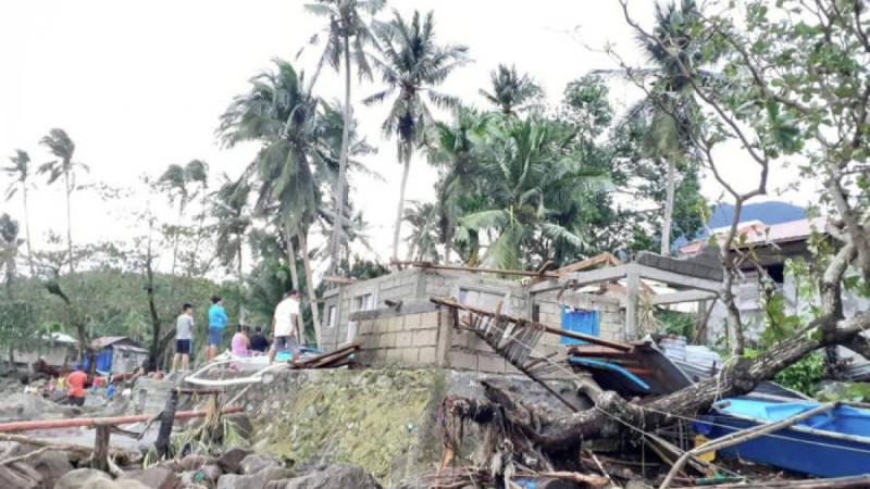 Филиппинде жойқын тайфун соқты: құрбандар бар