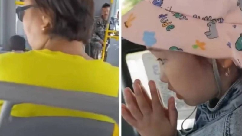 Автобуста аутизмге шалдыққан баланы балағаттаған әйел көпшілікті ашуландырды