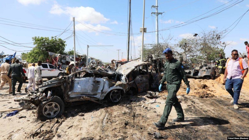 Сомалидегі жарылыстан ондаған адам мерт болды