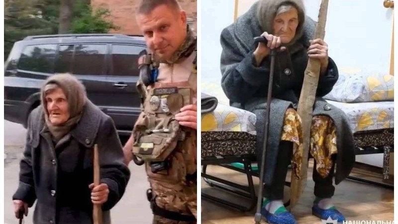 Украинада 98 жастағы әже ресейлік басқыншылардан құтылу үшін жаяу 10 киллометр жүріп өткен