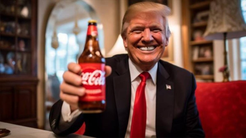 Трамп Coca Cola сусынының құрамына өзгеріс енгізбек