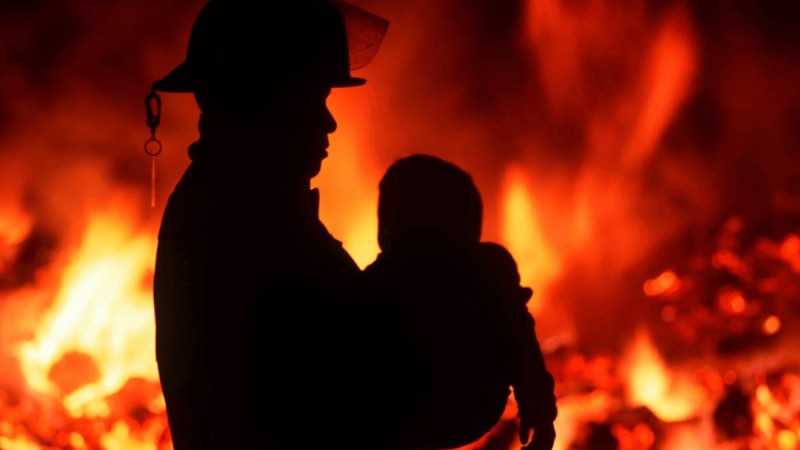 Атырау облысында екі бала тірідей өртеніп кетті