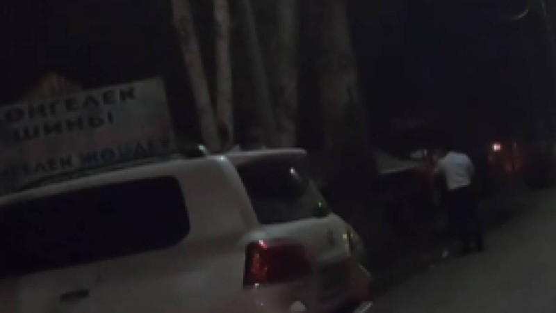 Мас болып көлік жүргізіп, әйелін ұрған: Желіде Талдықорған әкімінің төбелес видеосы пайда болды