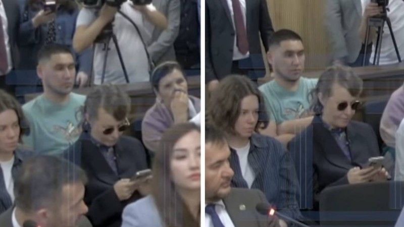Бишімбаев ісі бойынша сот отырысына ресейлік журналист Ксения Собчак келді (видео)