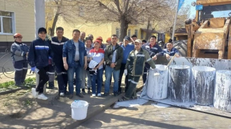 Жезқазғанда жалпықалалық сенбілік өтті